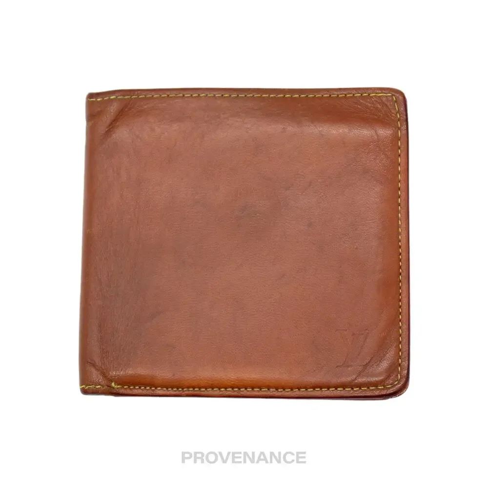 🔴 Louis Vuitton Marco Wallet - Nomade Caramel Leather - Picture 2 of 11